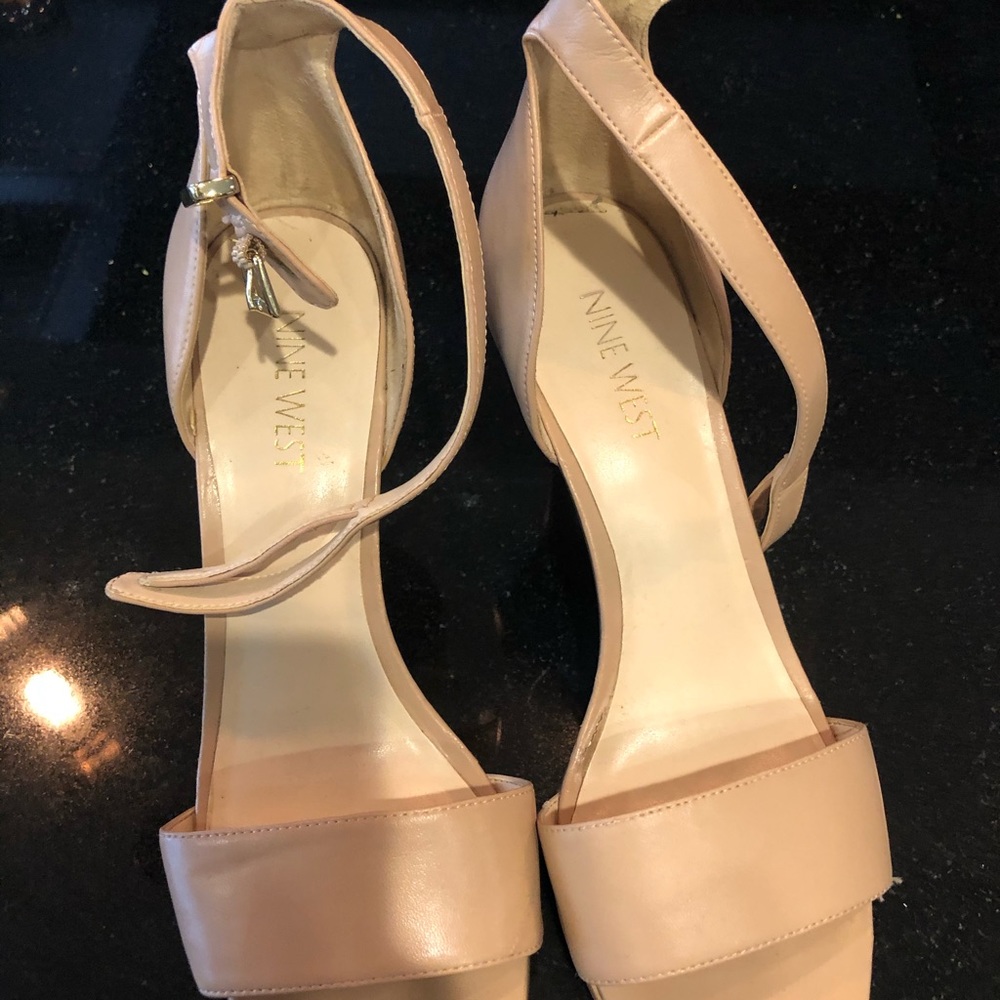 Nude Heels - Nine West